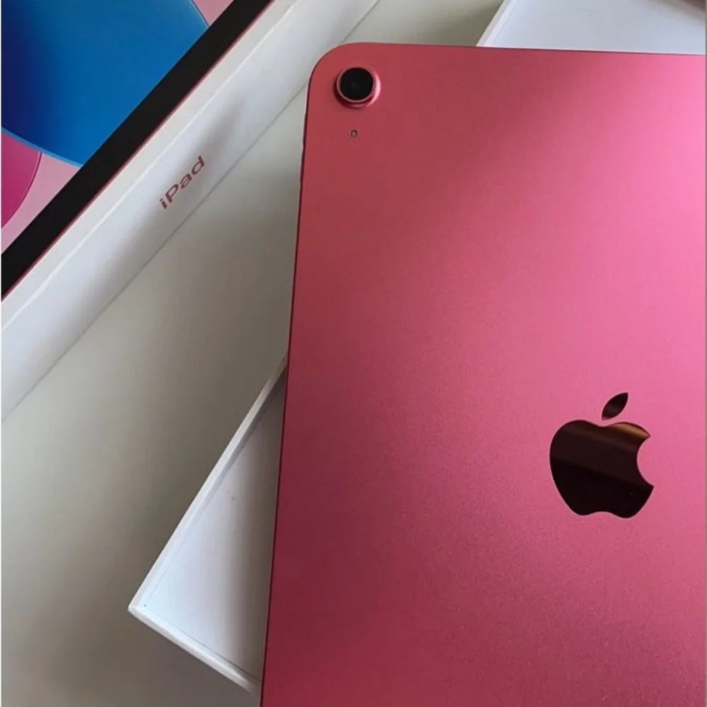 Apple Tablet in Vibrant Pink